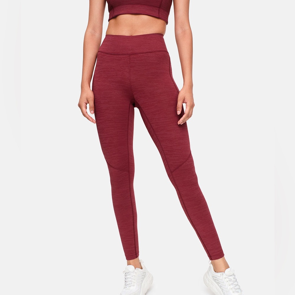 Outdoor Voices TechSweat 7/8 Leggings XS Red
